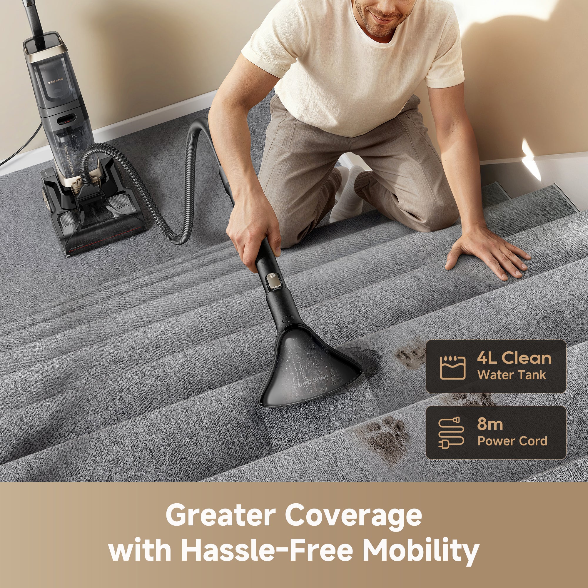 Dreame CU20 Pro Steam Carpet Cleaner - Image 9
