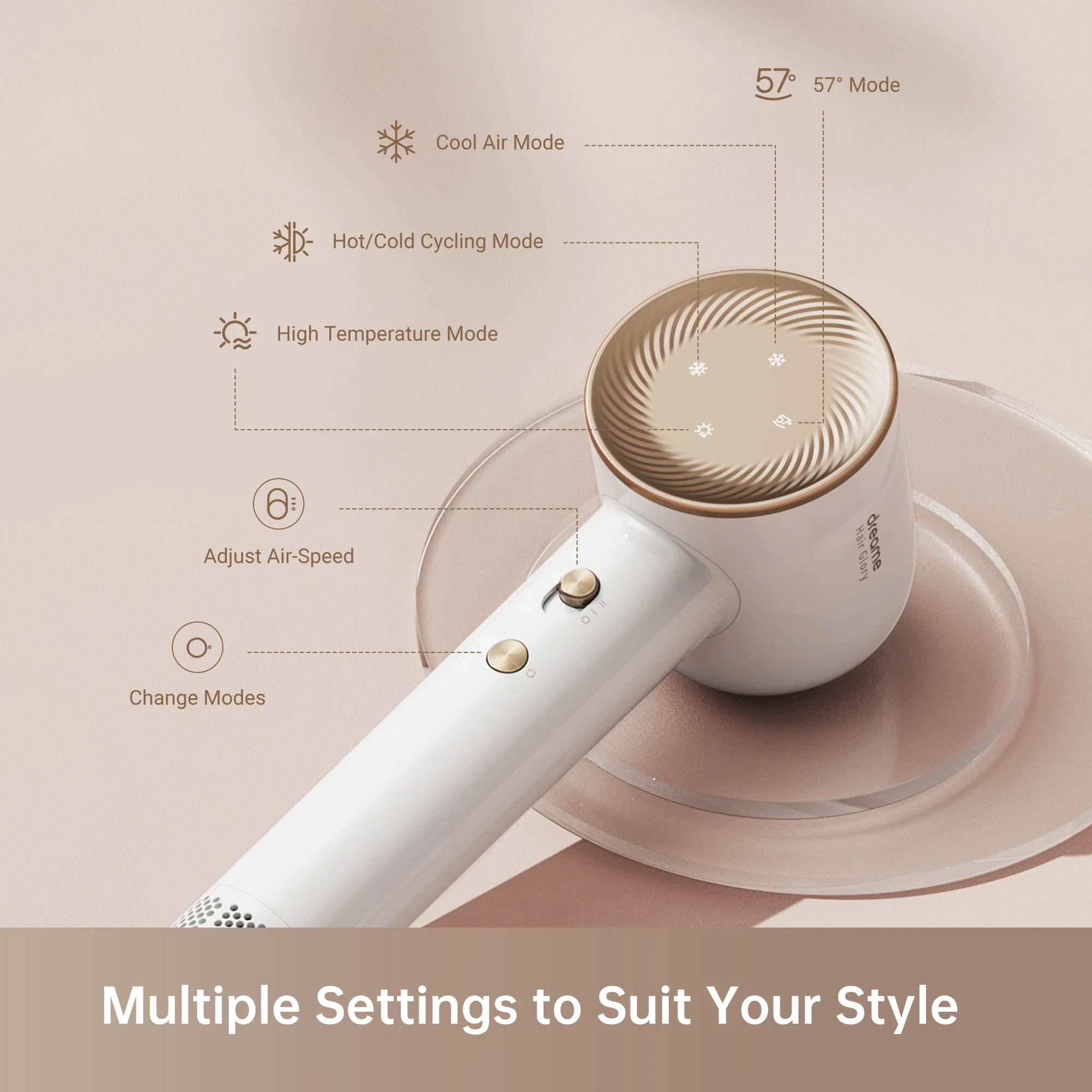 Dreame Hair Glory Combo Hair Dryer - Image 4