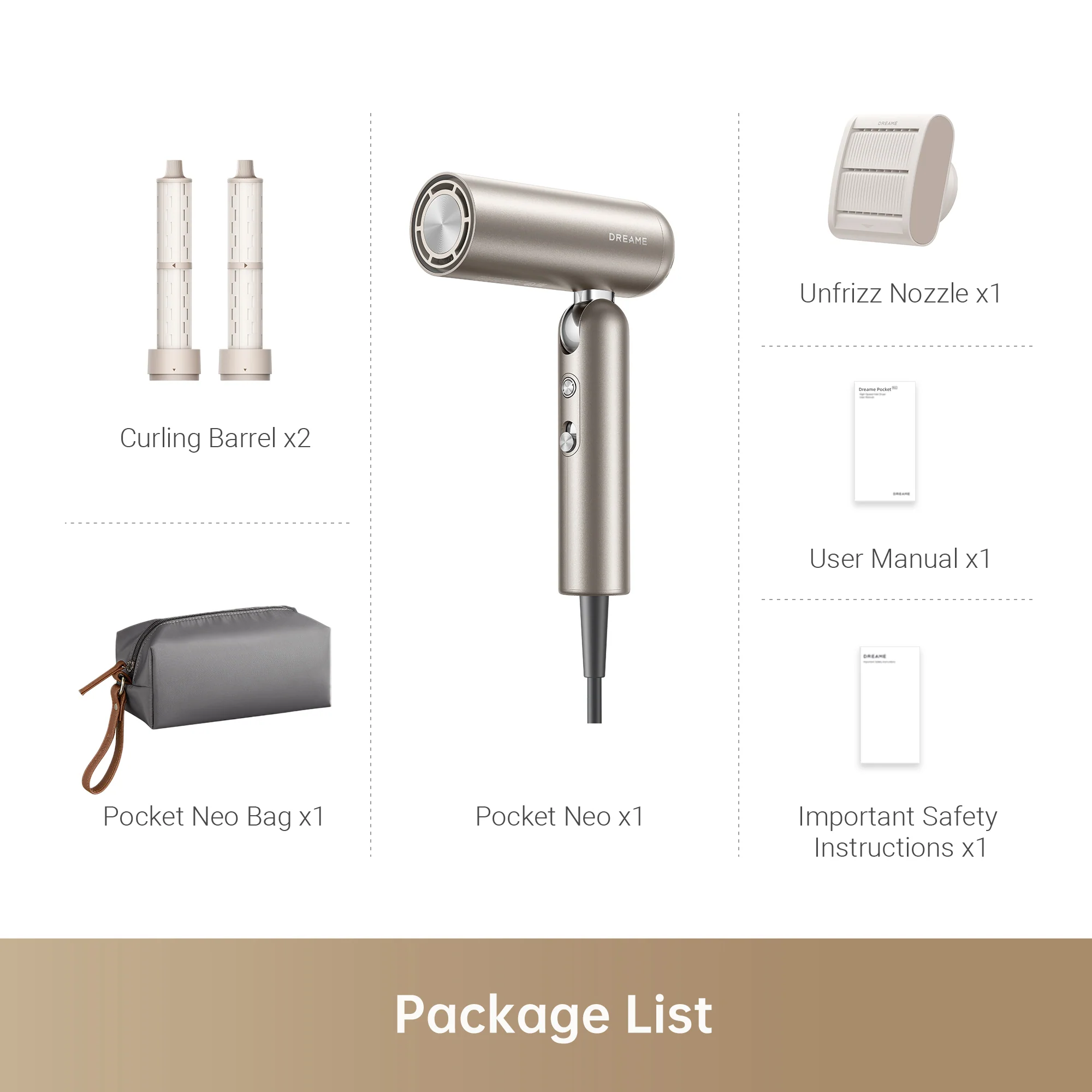 Dreame Pocket Neo High-Speed Hair Dryer - Image 7